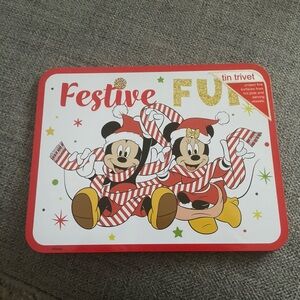 Disney Holiday Tin Box Co. Wall Hanging/ Trivet Mickey & Friends